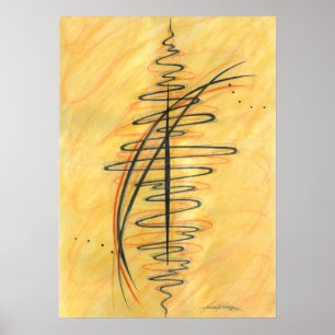 Reverbergungskunst Print Poster