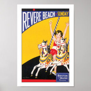 Revere Beach Sonntag Poster
