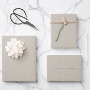 Revere Pewter Solid Color Geschenkpapier Set