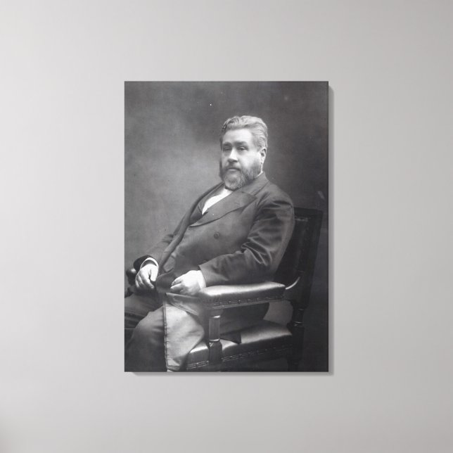 Reverend Charles Haddon Spurgeon Leinwanddruck (Vorderseite)