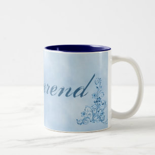 Reverend Coffee Tasse - Groß: Sky Blue Elegance
