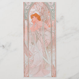 Reverie du Soir (1899) Lesezeichen Menükarte