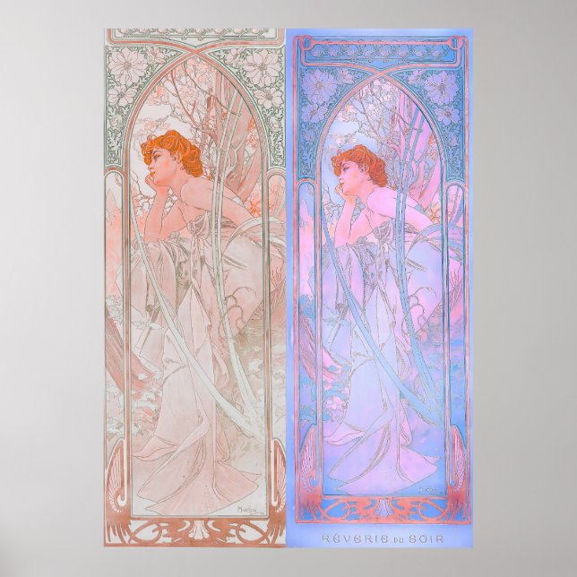 Reverie du Soir (1899) Poster (Vorne)