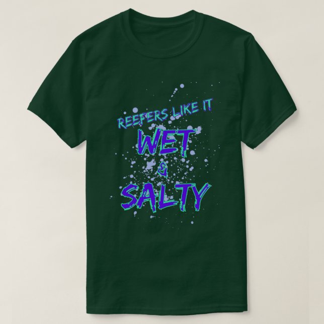 Revers like it Wet Amp Salty T-Shirt (Design vorne)