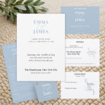 Reverse D Blue Et-Zeichen Hochzeit | Save the Date