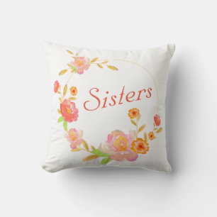 Reversible benutzerdefinierte Schwestern Kissen mi