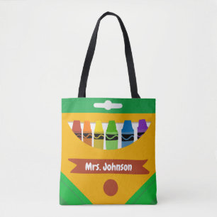 Reversible Crayon Notebook Papiertasche Tasche