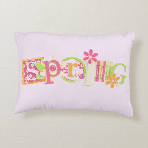 Reversible Frühjahr PIllow Zierkissen