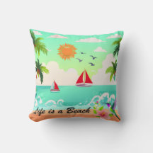 Reversible Life ist ein Beach Kissen