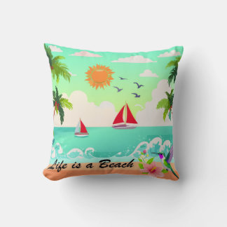 Reversible Life ist ein Beach Kissen