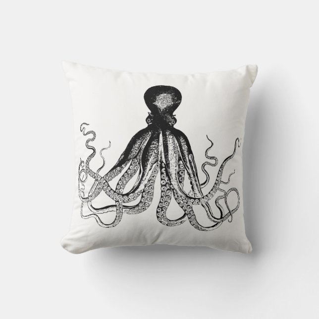 Reversible Octopus Kissen (Vorderseite)