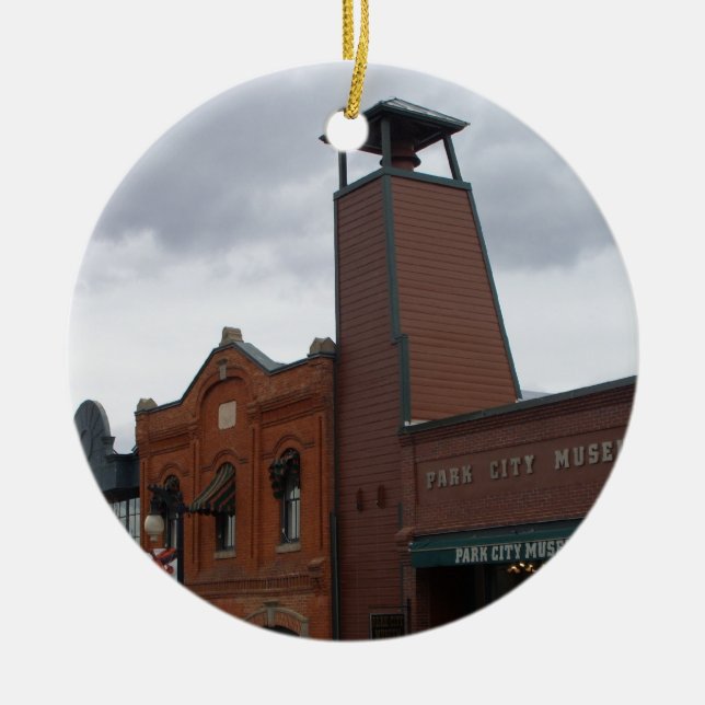 Reversible Park City Souvenir Ornament (Vorne)