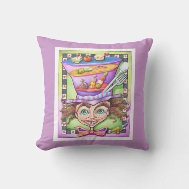 REVERSIBLE PILLOWS - DER MAXIERTE PLATTER KISSEN (Vorderseite)