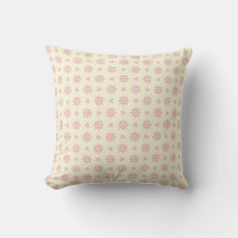 Reversible rosa und weiße Augenlider Kissen