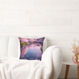 Reversible Sakura (Kirschblütenbaum) Kissen