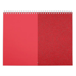 Reversible Speckling Tomato Red Wall Calendar Kalender