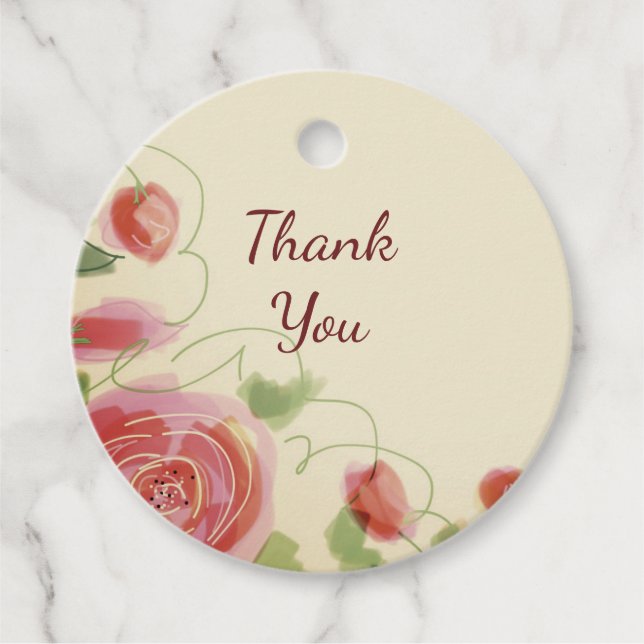 Reversible Stylish Design Geschenkanhänger (Vorderseite)