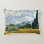 Reversible Van Gogh Wheat Field mit Cypressen Dekokissen<br><div class="desc">In das Design dieses Produktes aufgenommen ist ein ansprechender Druck von "Weizenfeld mit Zypressen" ein Öl auf Leinwand Malerei erstellt 1890 von Vincent van Gogh. Vincent van Gogh (1853 - 1890) war ein niederländischer postimpressionistischer Maler, der in etwas mehr als einem Jahrzehnt etwa 2.100 Gemälde schuf, darunter etwa 860 Ölgemälde,...</div>