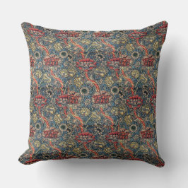 Reversible Vintag William Morris Wandle Kissen