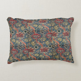 Reversible Vintage William Morris Wandle Dekokissen