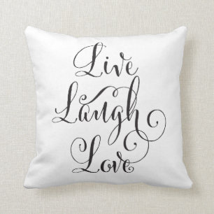 Réversible vivant, rire, coussin d'amour