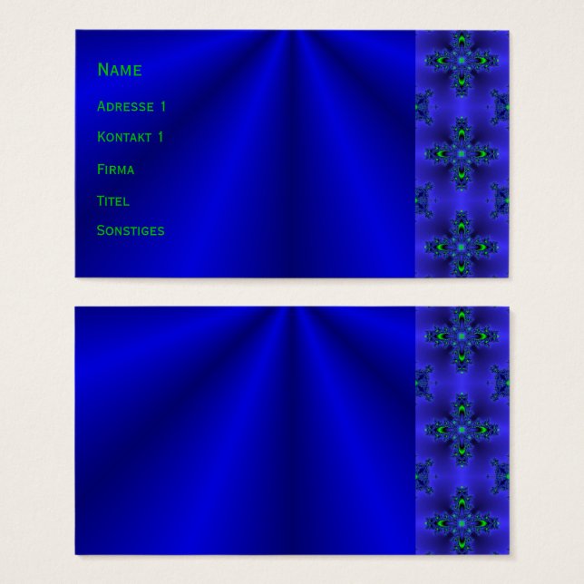 Rêves bleus (Devant & derrière)