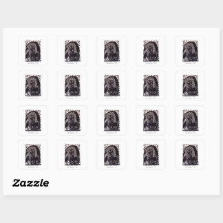 Rêves éphémères autocollants timbres-poste