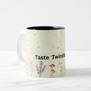 Rêves floraux et étoiles chatoyantes Mug