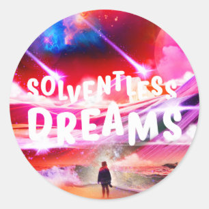 Rêves sans solution - Stickers ronds