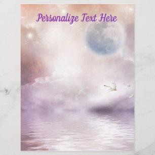 Rêves spirituels célestes Papeterie personnalisée