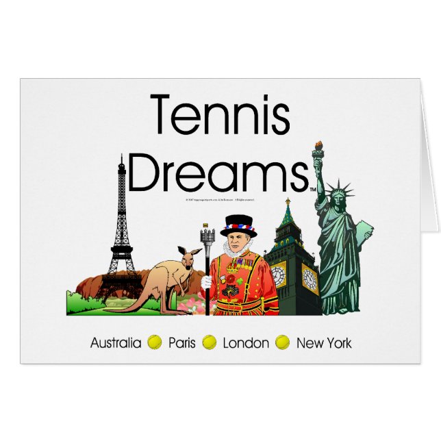 Rêves SUPÉRIEURS de tennis (Devant horizontal)