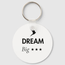Rêvez Grand Porte-clés Inspirant | Motivationnel