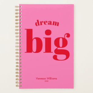 Rêvez Gros ! Modern Bold Red - Typographie rose ch