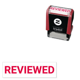 Reviewed Office Stamp Permastempel