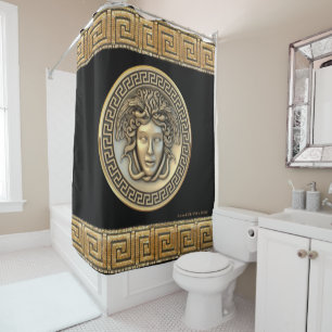 Revival grec Medusa DeOr rideau de douche