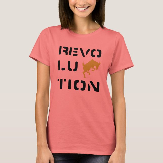 REVOLT White T-Shirt (Vorderseite)