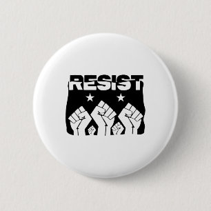 Revolte mit Stolz der Revolution - politischer Wid Button