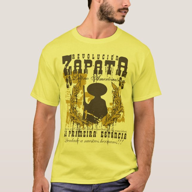 Revolucion Zapata Latino Amerika T-Shirt (Vorderseite)