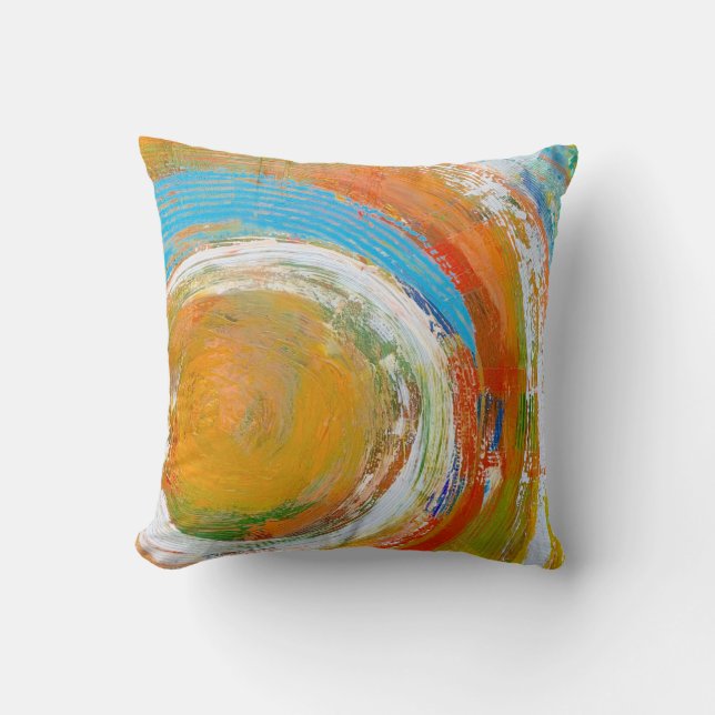Revolution 16 x 16 Poly Throw Kissen (Vorderseite)