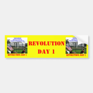 REVOLUTION: 1. TAG AUTOAUFKLEBER
