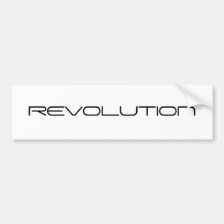 REVOLUTION AUTOAUFKLEBER