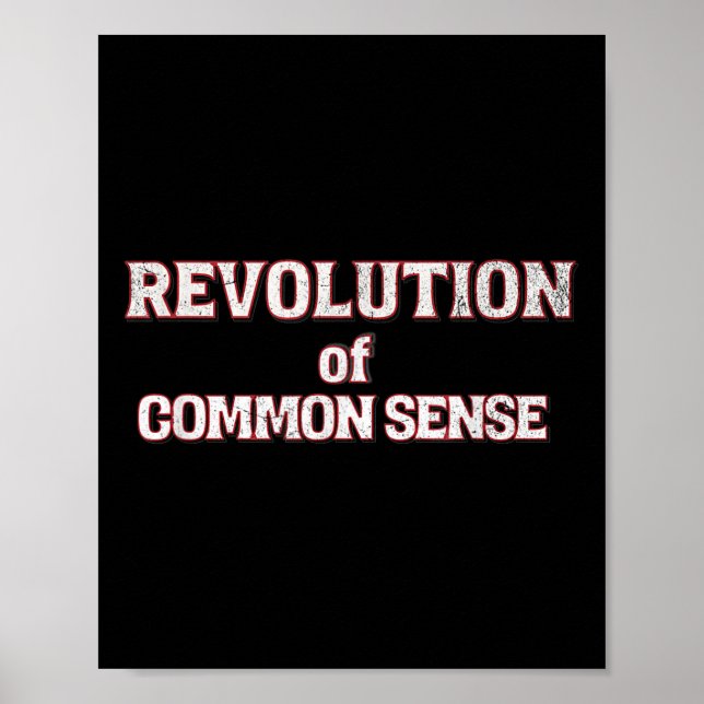 Revolution des gesunden Menschenverstandes Trump 4 Poster (Vorne)