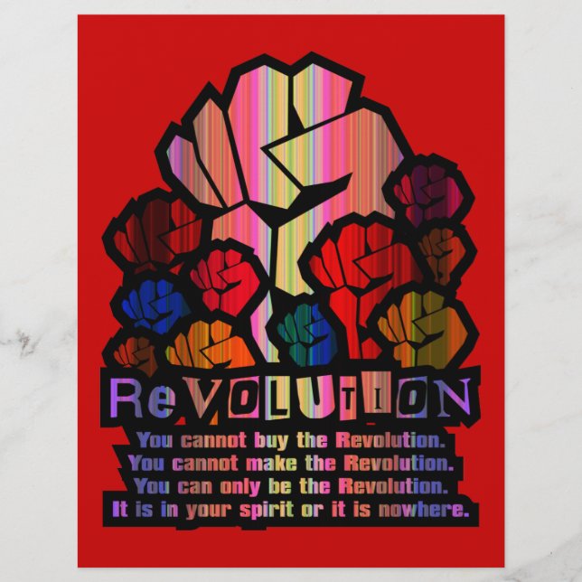 REVOLUTION FLYER (Vorne)