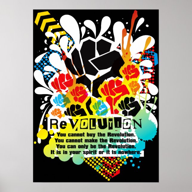 REVOLUTION POSTER (Vorne)