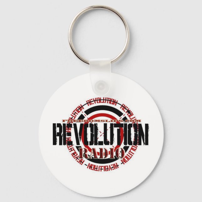 Revolution-Radio Schlüsselanhänger (Vorderseite)