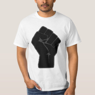 Revolutionär angehobener Faust-T - Shirt