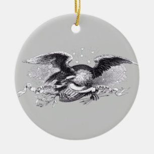 Revolutionäre Kriegs-Eagle-Verzierung Keramik Ornament
