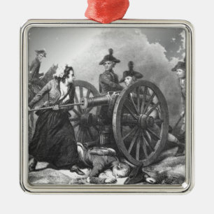 Revolutionäre Kriegs-Molly-Krug-Kanonen-Verzierun Ornament Aus Metall
