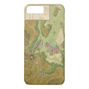 Revolutionäre Kriegskarte von Boston Harbour 1776 Case-Mate iPhone Hülle