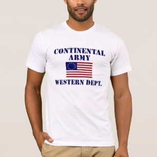 Revolutionärer Kriegs-kontinentaler Armee-T - T-Shirt